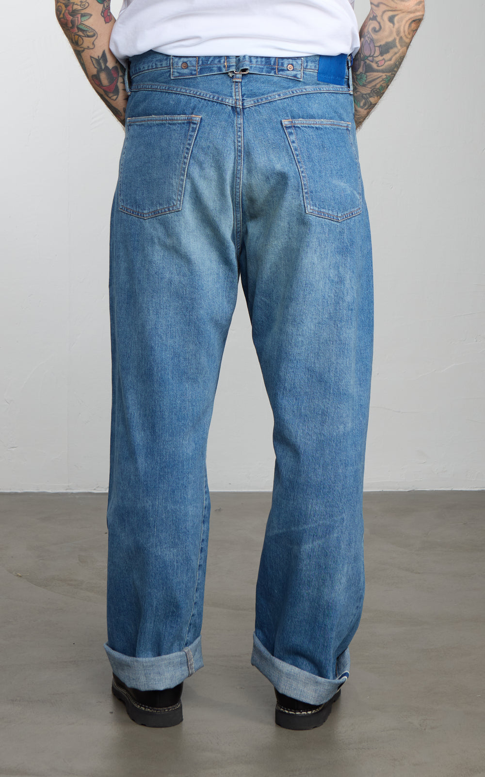 Japan Blue JMJA2101 ReDESIGN Skew Straight Jeans Dark Indigo