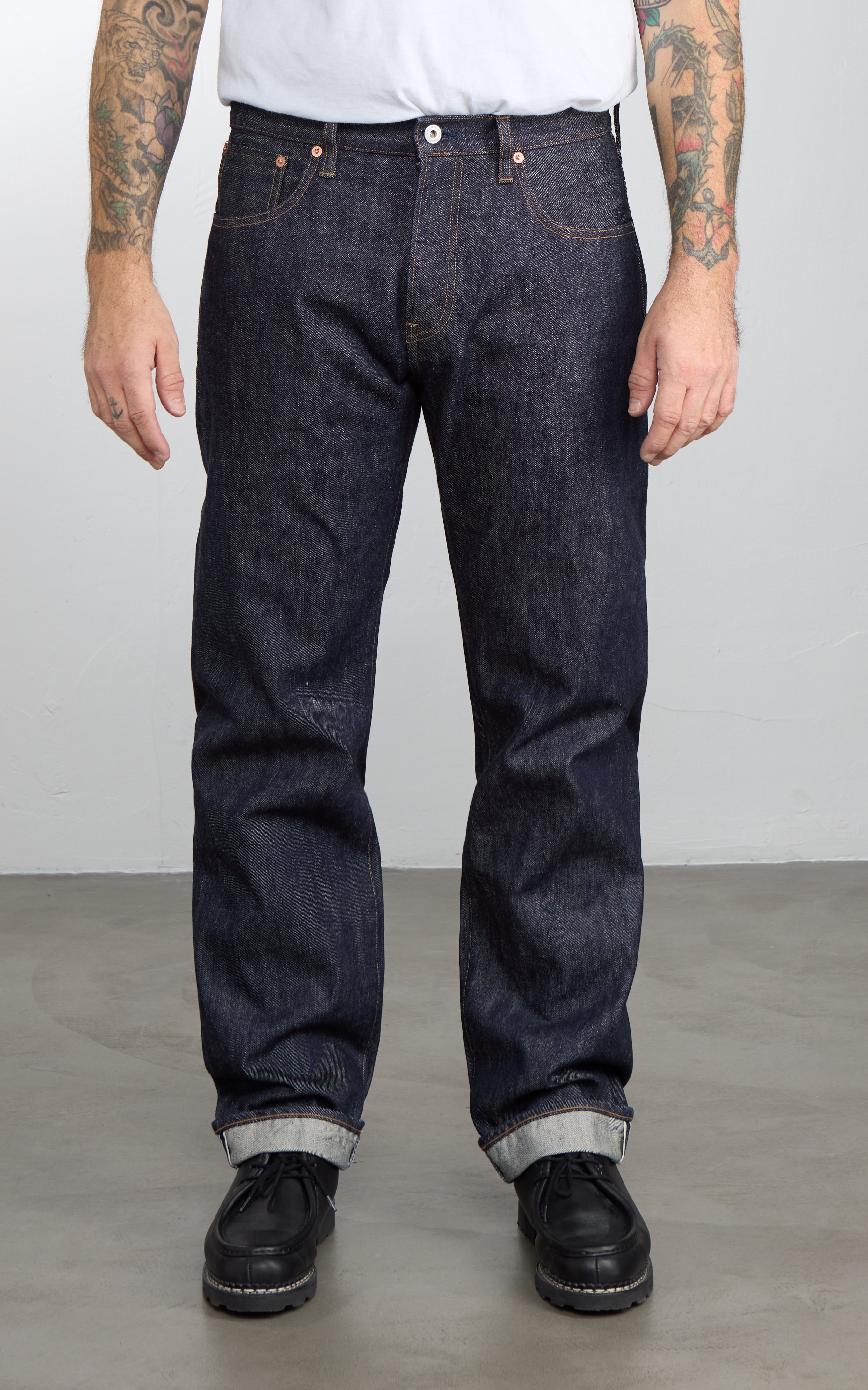 Japan Blue JMJE1101 Selvedge Straight Jeans Indigo 14oz