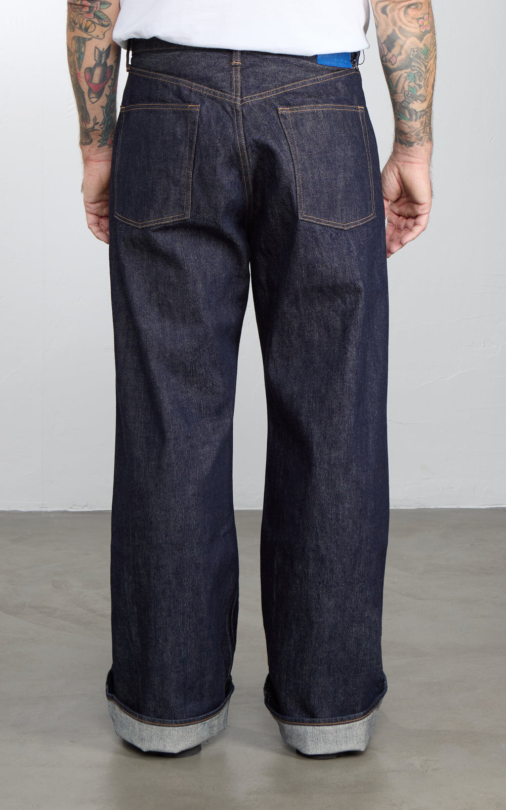 Japan Blue JMJE1301 Selvedge Wide Jeans Indigo 14oz