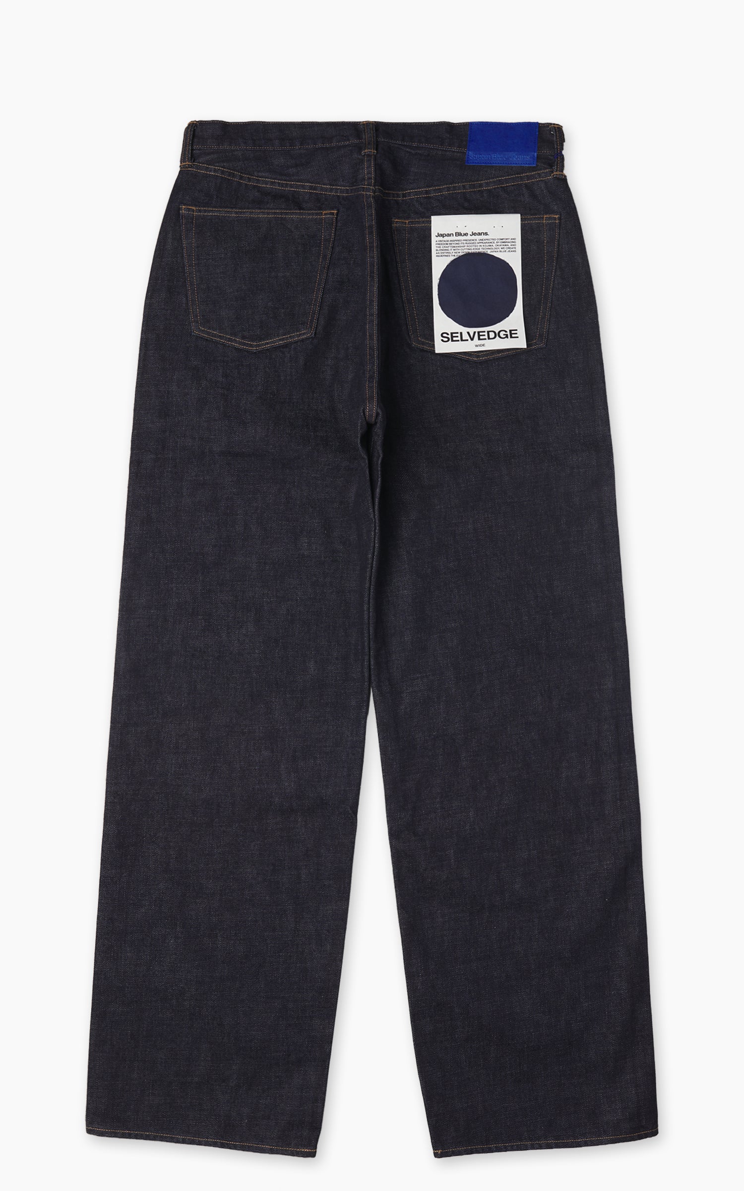 Japan Blue JMJE1302 Selvedge Wide Jeans Indigo 16oz
