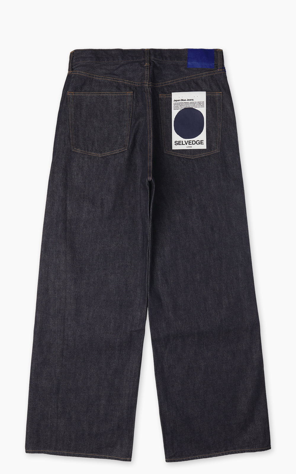 Japan Blue JMJE1901 Selvedge Loose Jeans Indigo 14oz