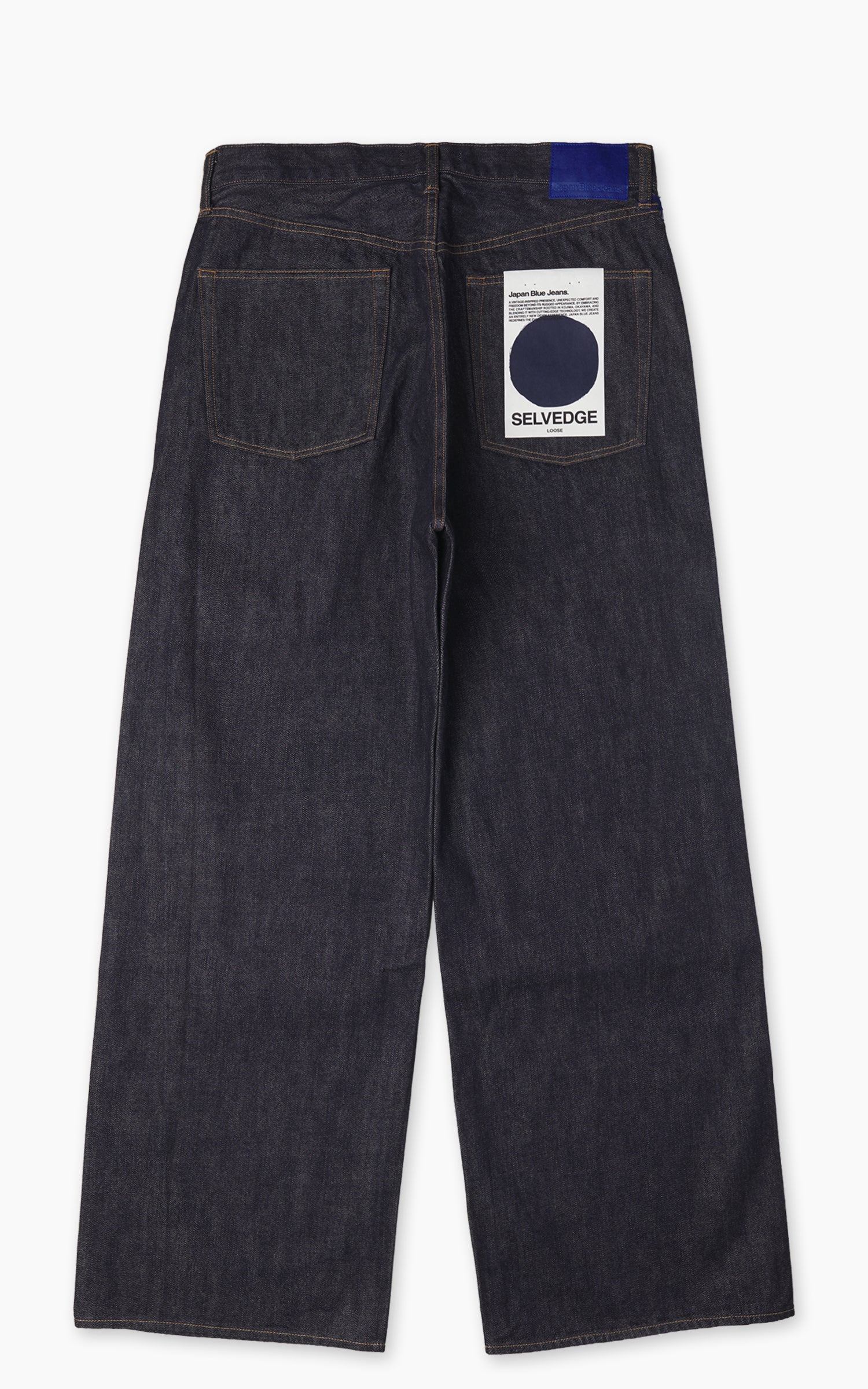 Japan Blue JMJE1901 Selvedge Loose Jeans Indigo 14oz