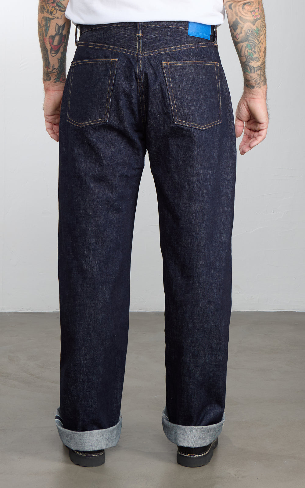 Japan Blue JMJE1901 Selvedge Loose Jeans Indigo 14oz