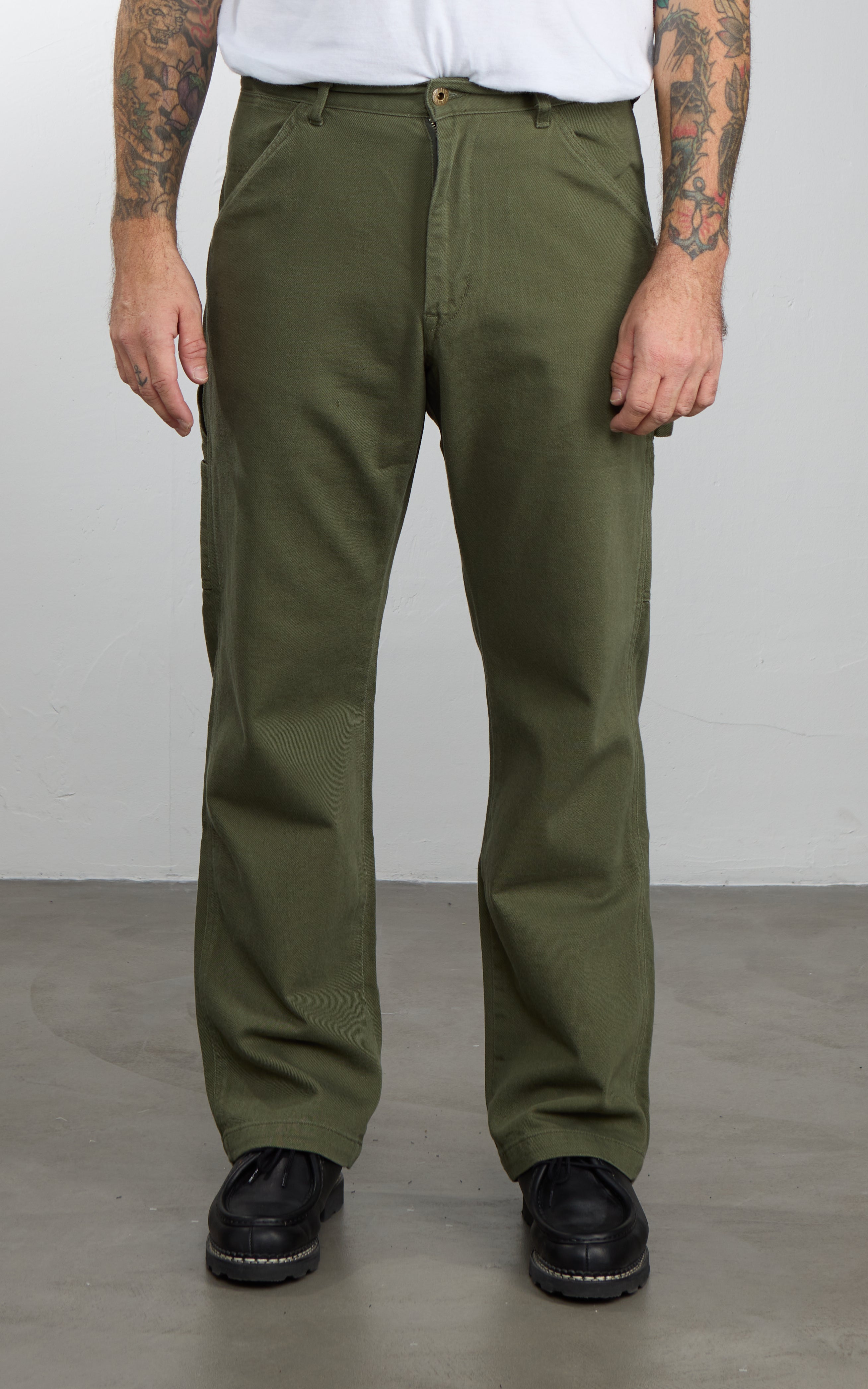Japan Blue JBPT1029 Painter Pants Olive Drab