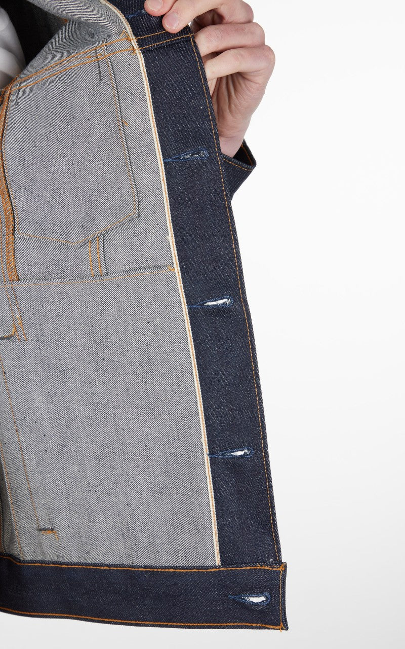 Tellason Jean Jacket Selvedge Denim Indigo 16.5oz