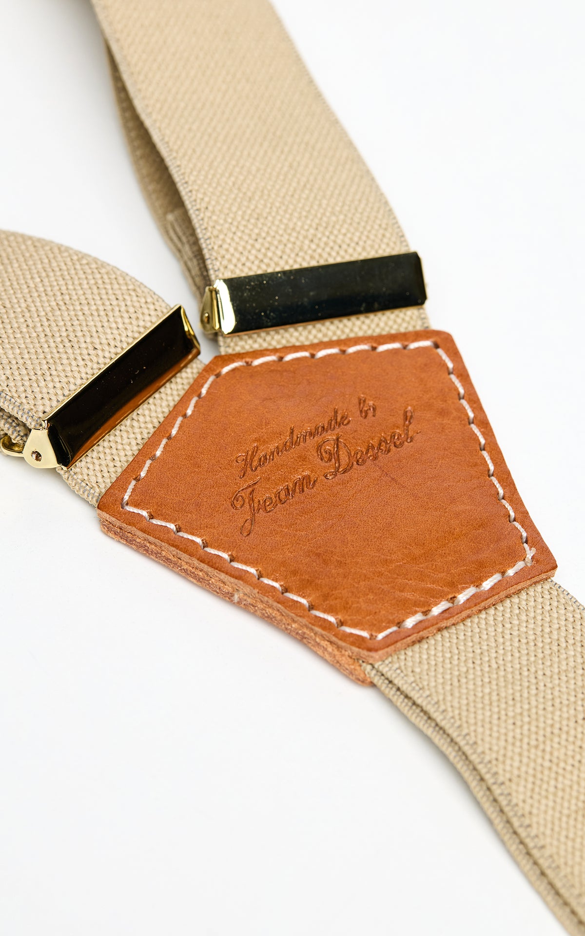 Jean Dessel Suspender Belt Cognac