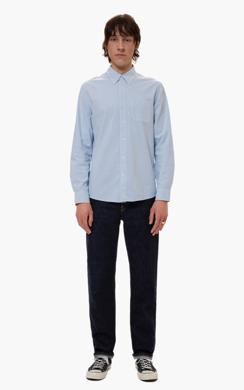 Nudie Jeans John Summer BD Light Blue