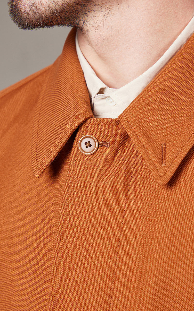 Kaptain Sunshine Walker Coat Dull Orange