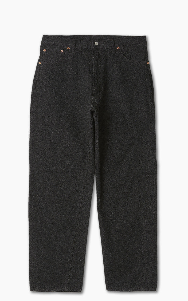 KAPTAIN SUNSHINE × PORTER Kaptain Sunshine 5P Zipper Front Denim Pants Black One Wash