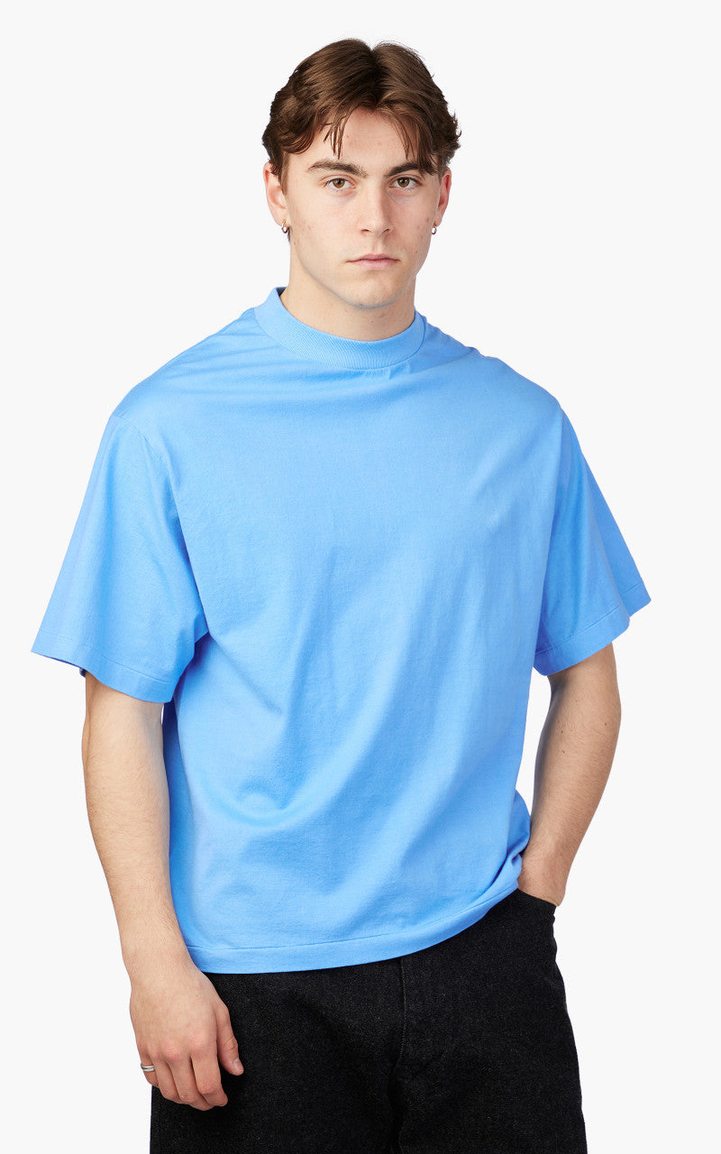 Kaptain Sunshine Suvin Supima Tube Tee Light Sax Blue