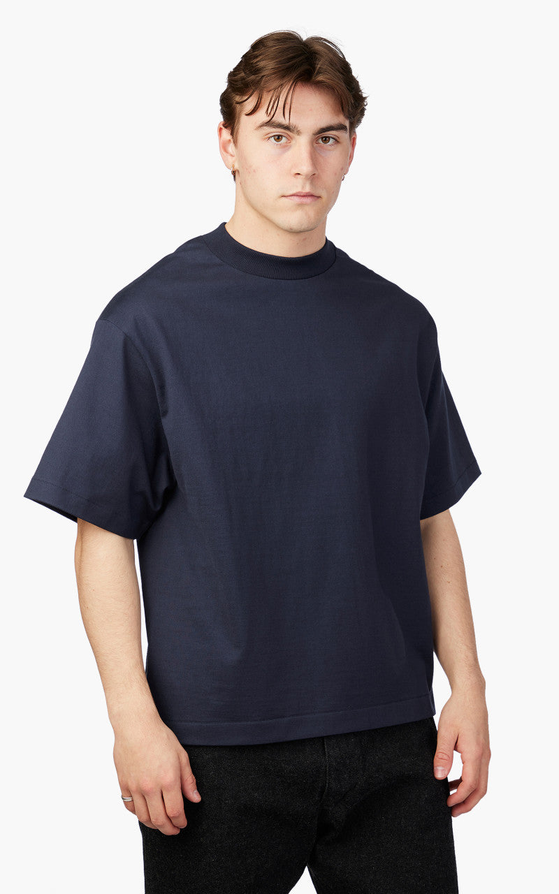 Kaptain Sunshine Suvin Supima Tube Halfsleeve Tee Heavy Navy