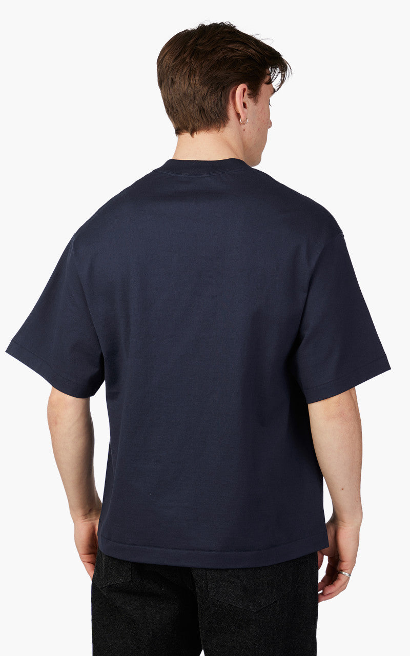 Kaptain Sunshine Suvin Supima Tube Halfsleeve Tee Heavy Navy