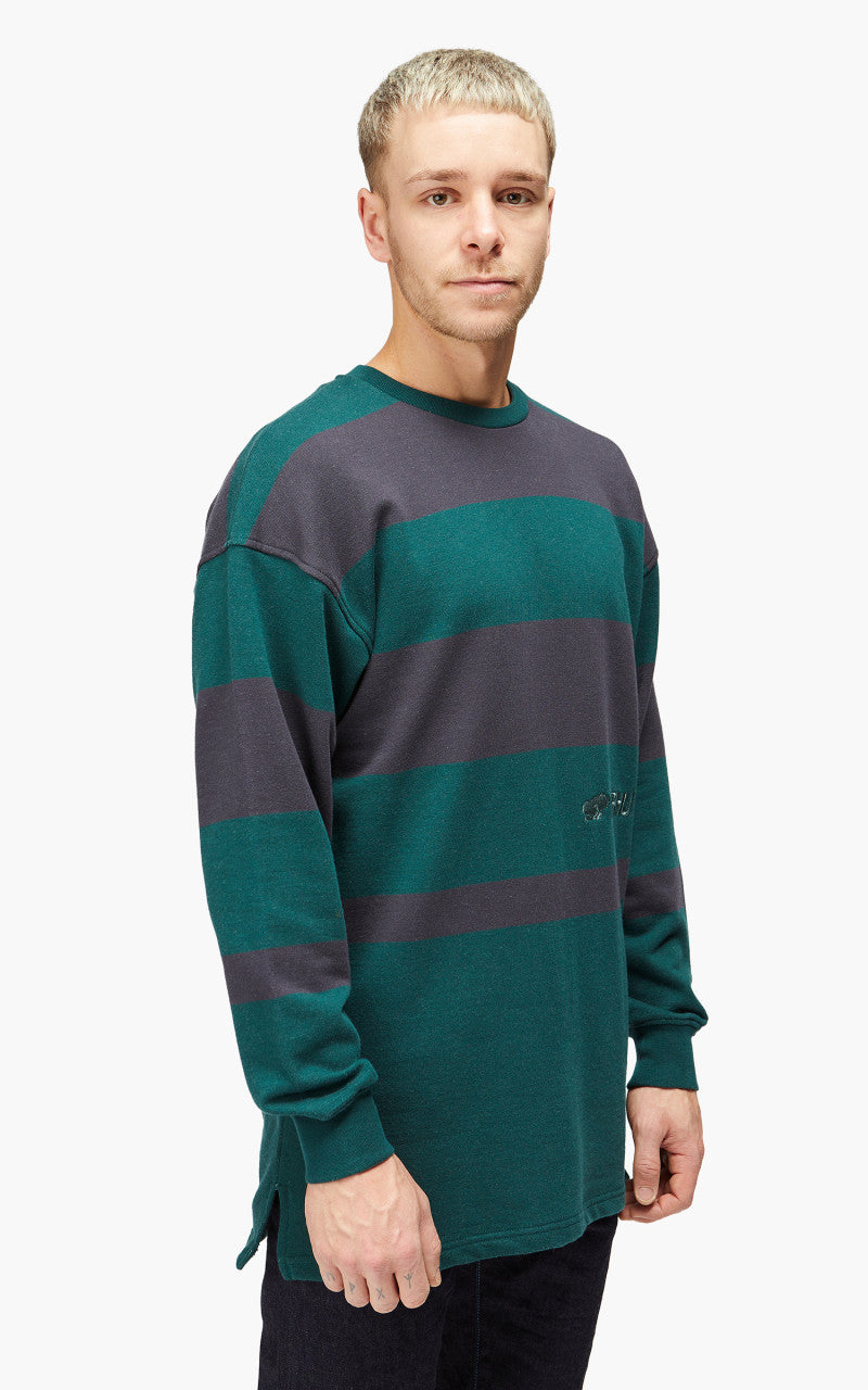 Karhu Uni Striped Sweatshirt June Bug/India Ink
