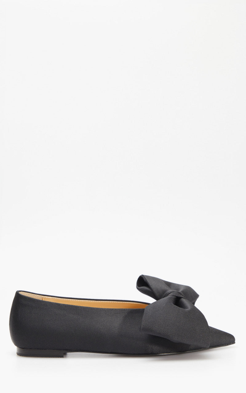 KIMHEKIM Monroe Ballerina Flat Black