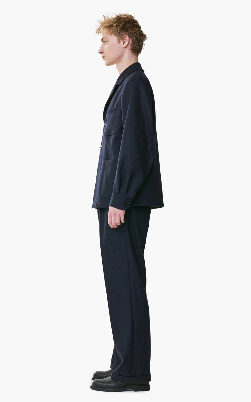Kaptain Sunshine 3B Oregon Jacket Wool Navy