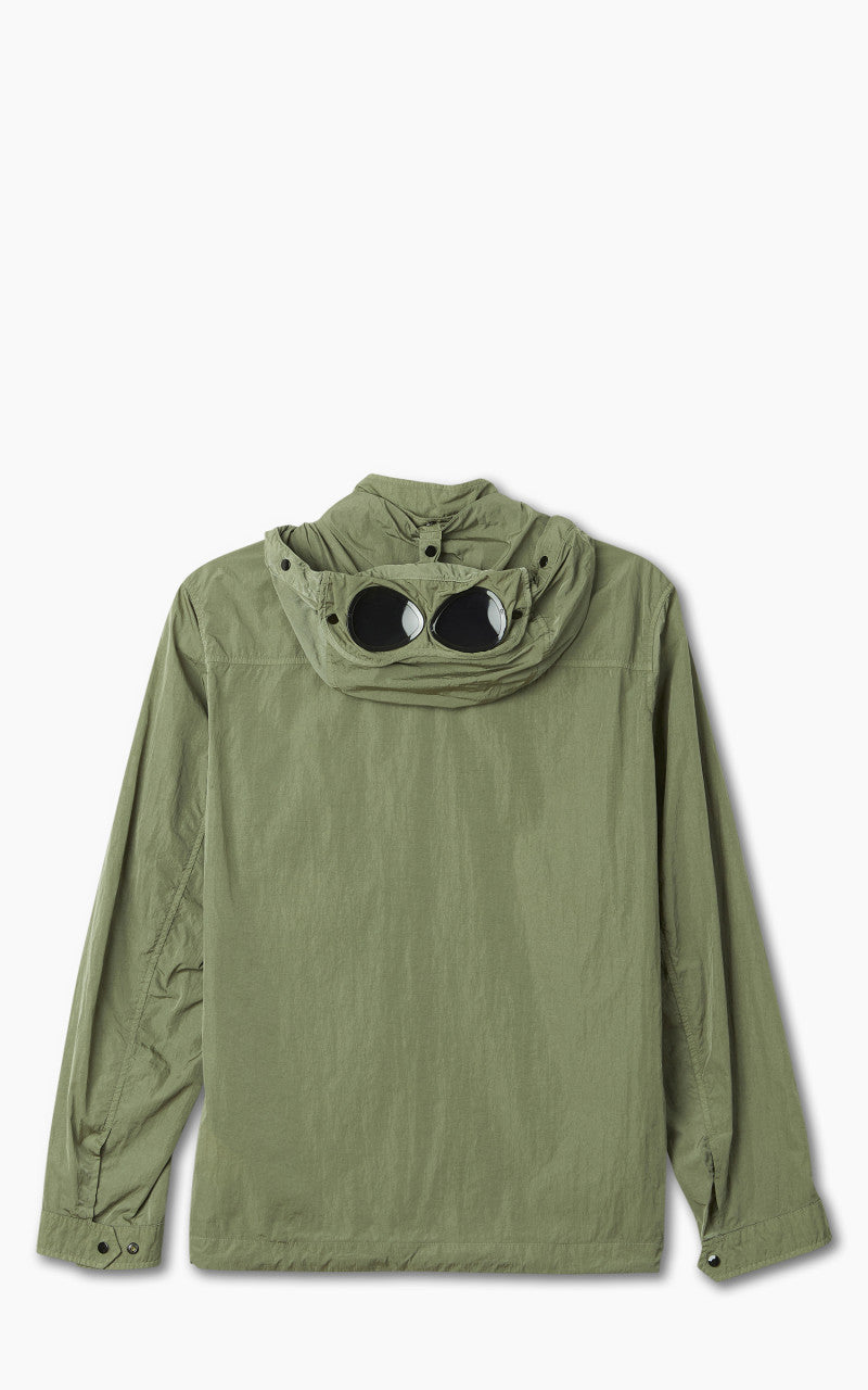 C.P. Company Chrome-R Goggle Overshirt Bronze Green
