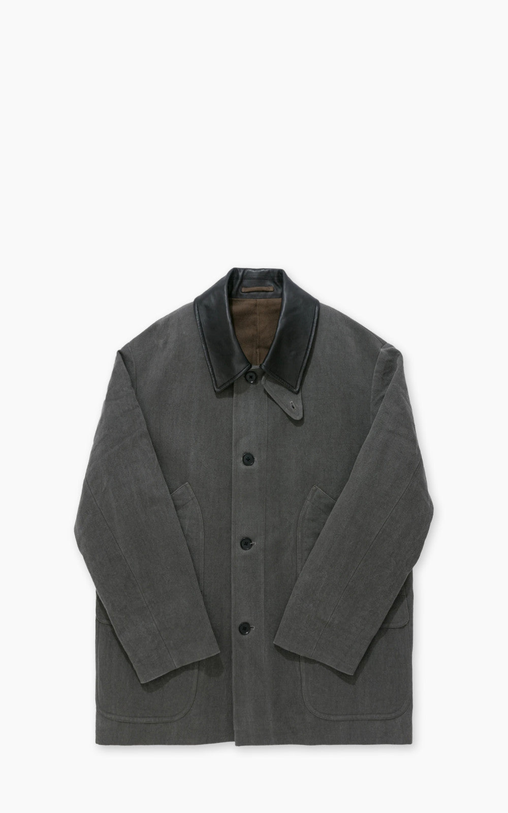 Kaptain Sunshine Cotton Hemp Work Coat Sumi