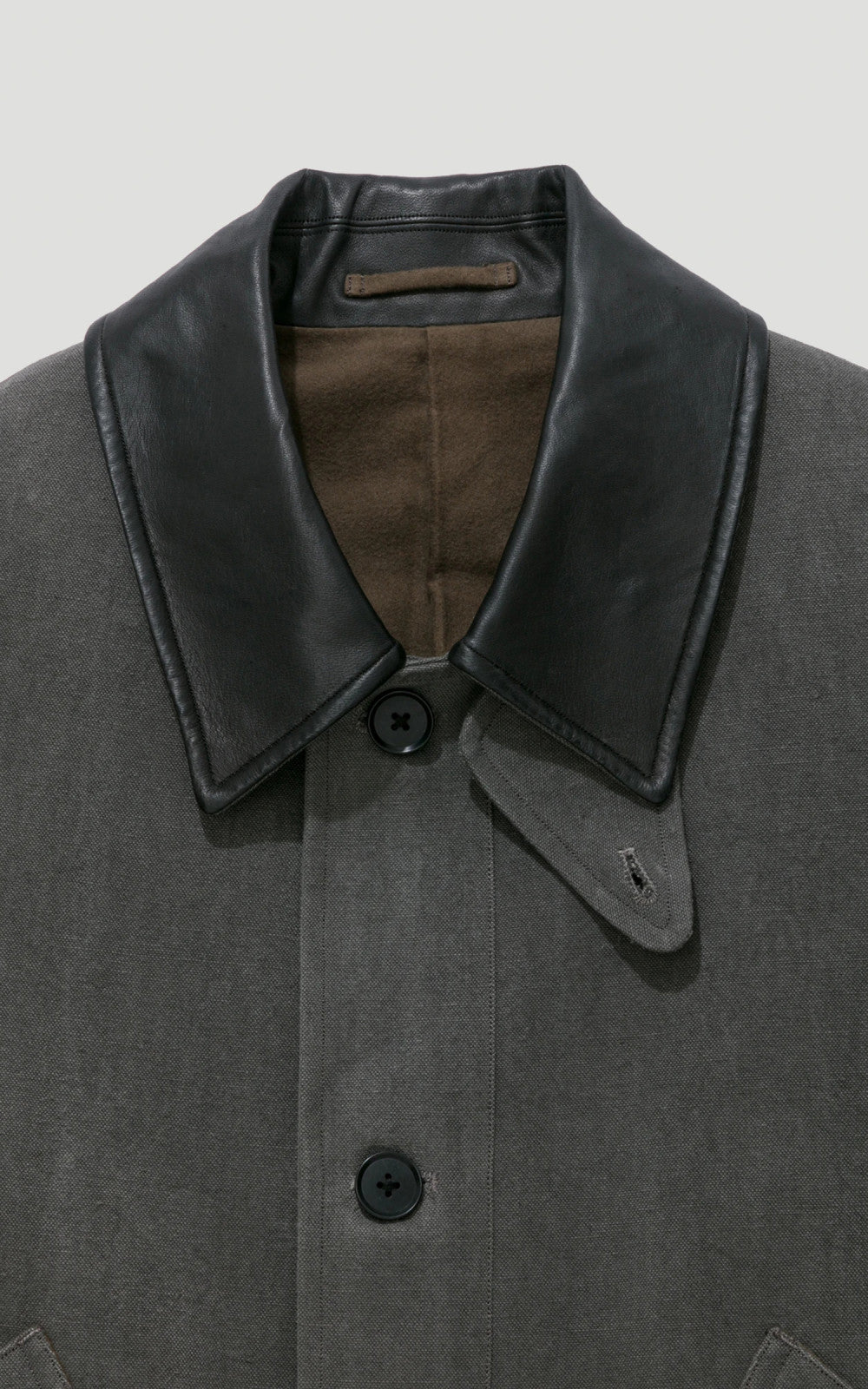 Kaptain Sunshine Cotton Hemp Work Coat Sumi