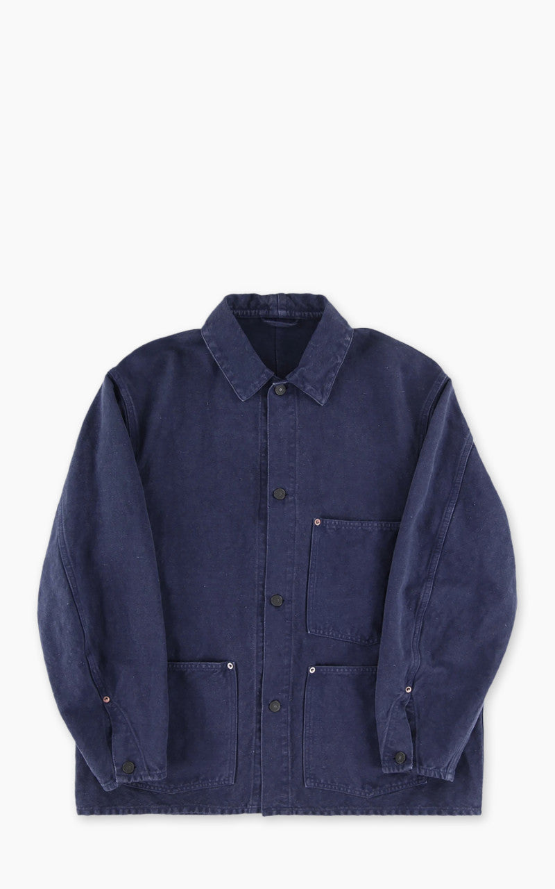 Kaptain Sunshine Coverall Jacket Navy Blue