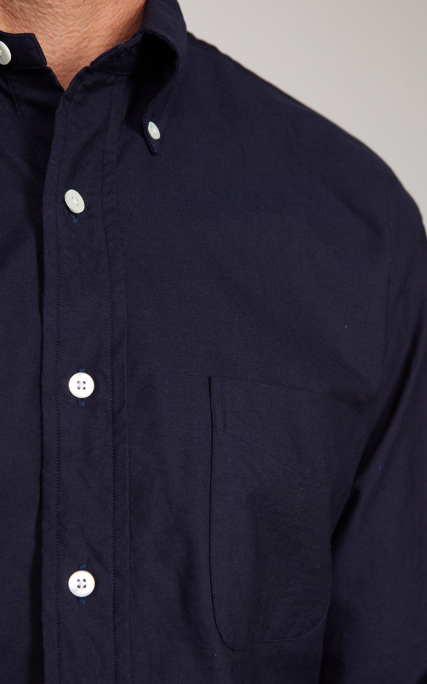 Kamakura Shirts Vintage Ivy Button-Down Oxford Shirt Navy