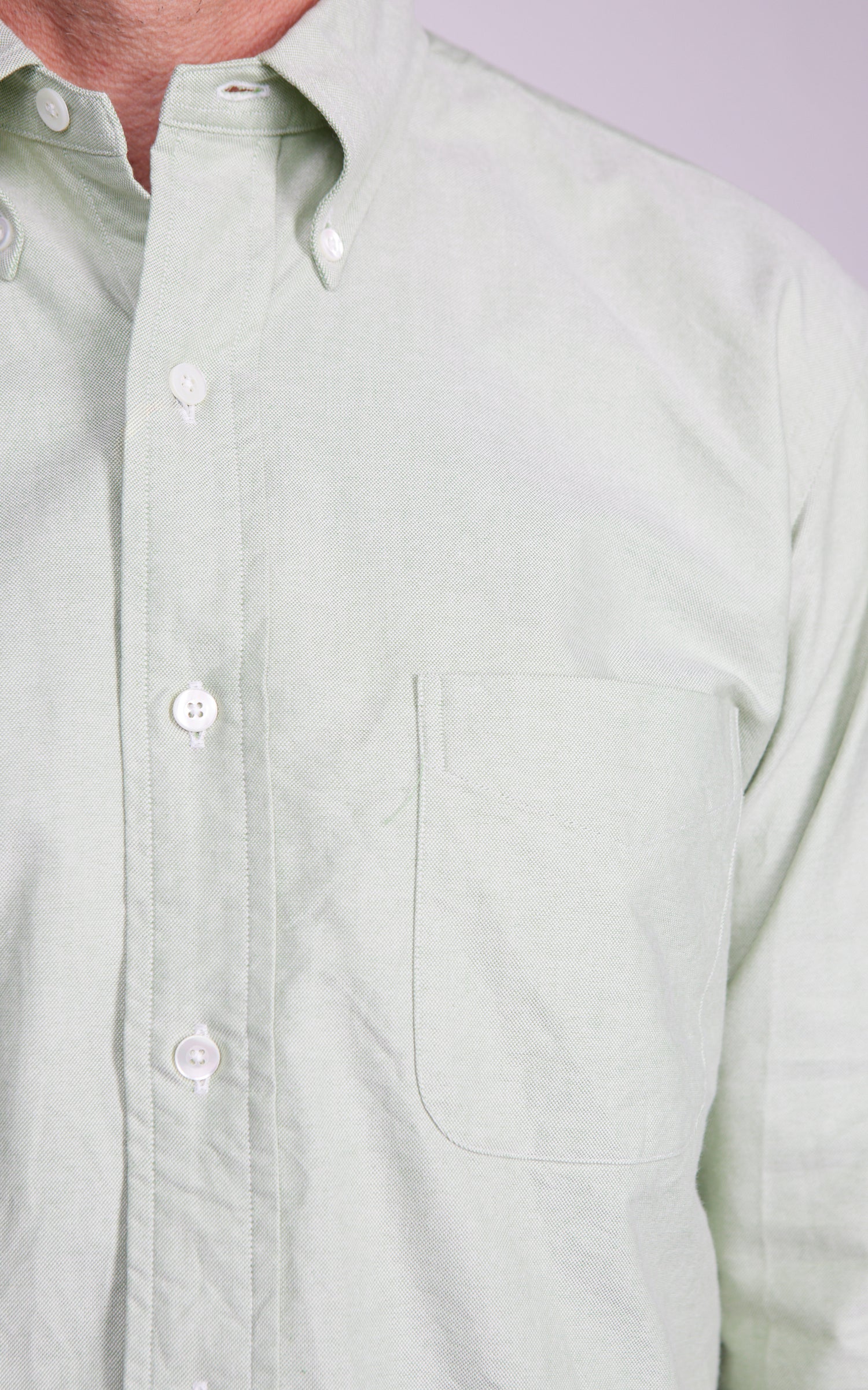 Kamakura Shirts Vintage Ivy Button-Down Oxford Shirt Green