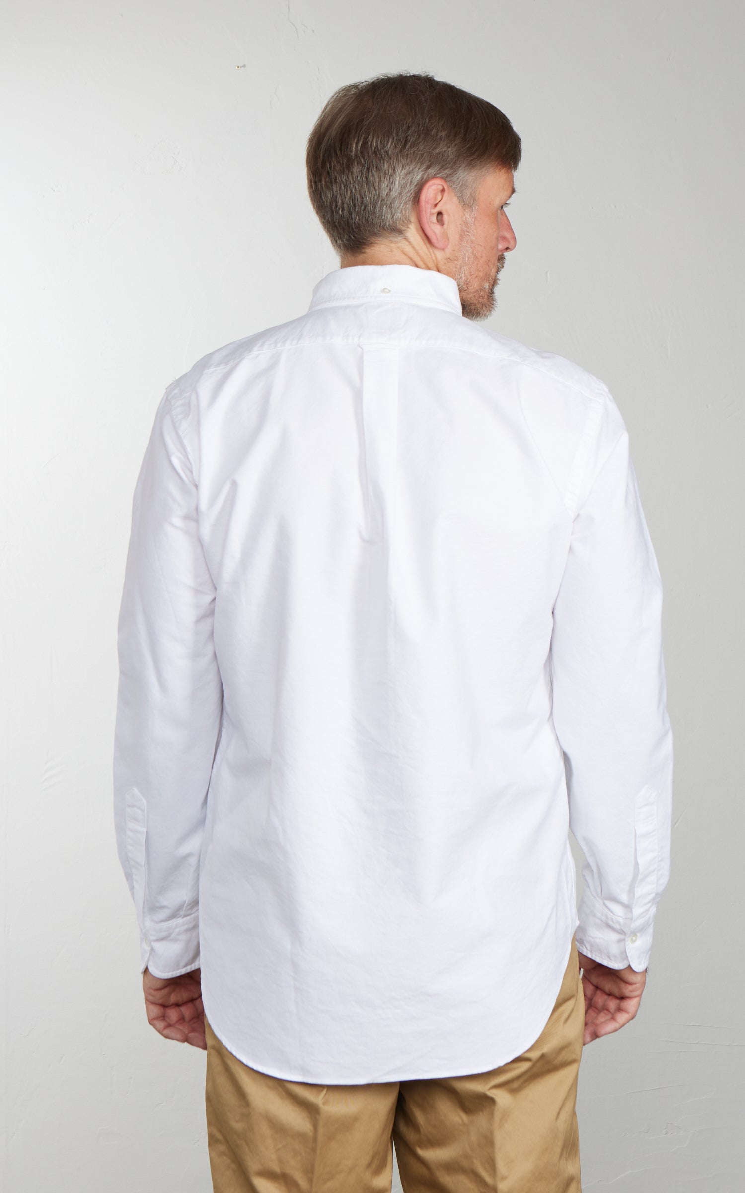 Kamakura Shirts Vintage Ivy Button-Down Oxford Shirt White