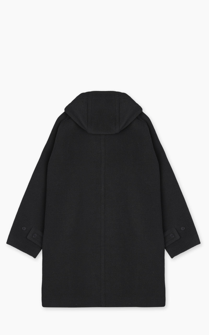 Kaptain Sunshine Duffle Coat Top Mix Black