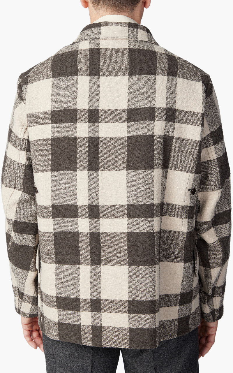 Kaptain Sunshine Hunter Jacket Wool/Linen Beige Brown