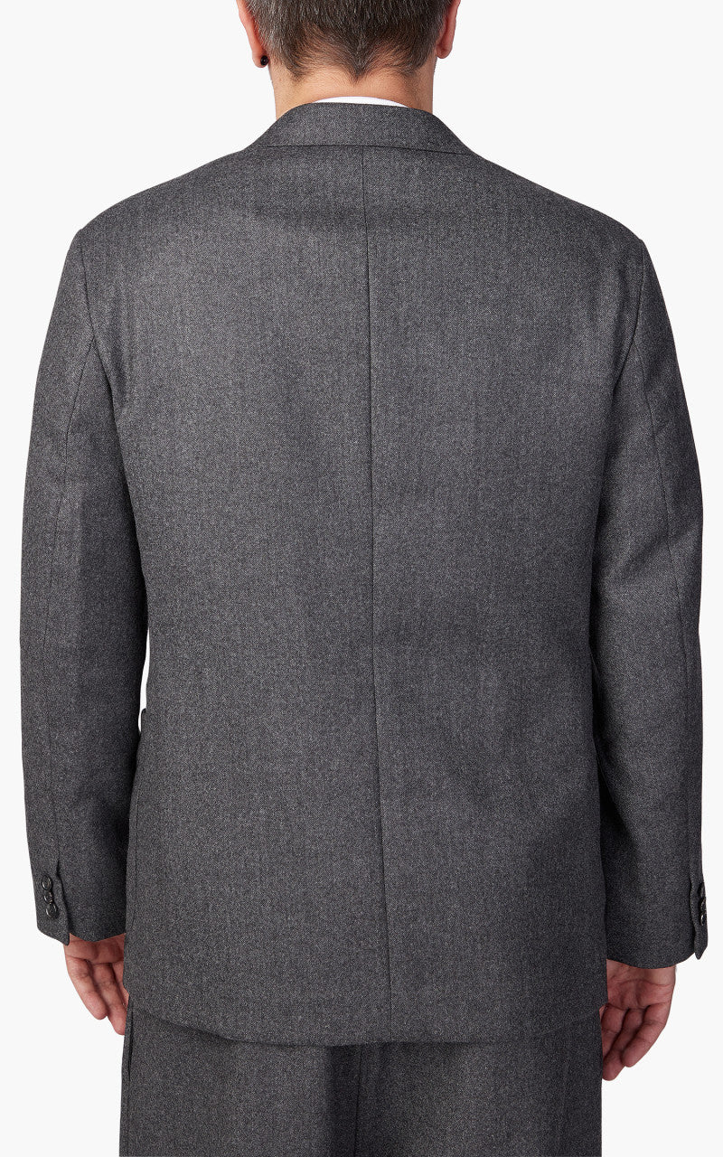 Kaptain Sunshine Double Breasted Jacket Charcoal