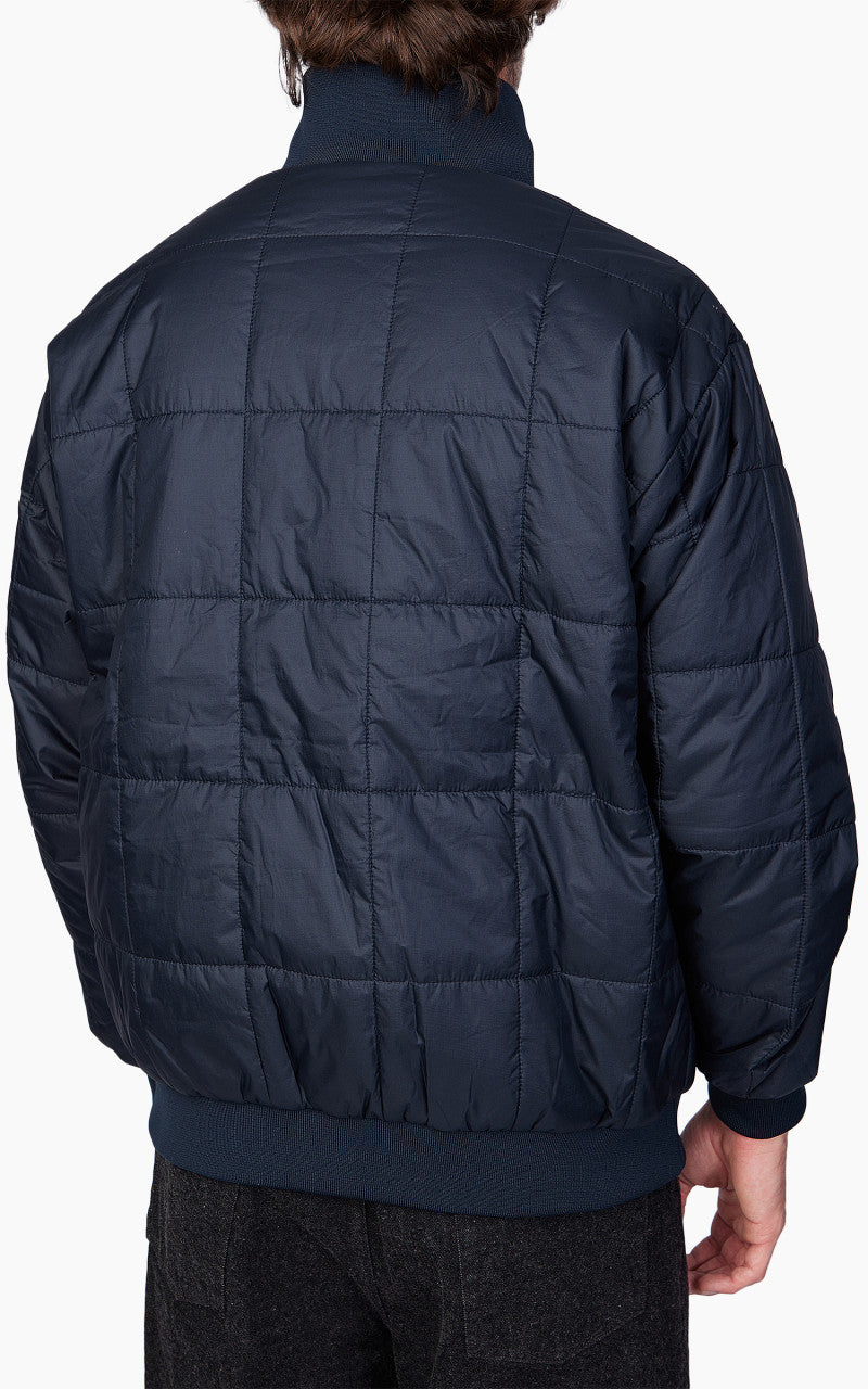 Kaptain Sunshine Quilting Pullover Jacket Navy