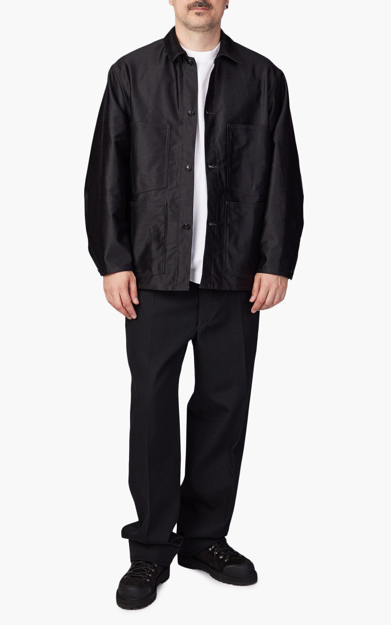 Kaptain Sunshine Coverall Jacket Moleskin Black