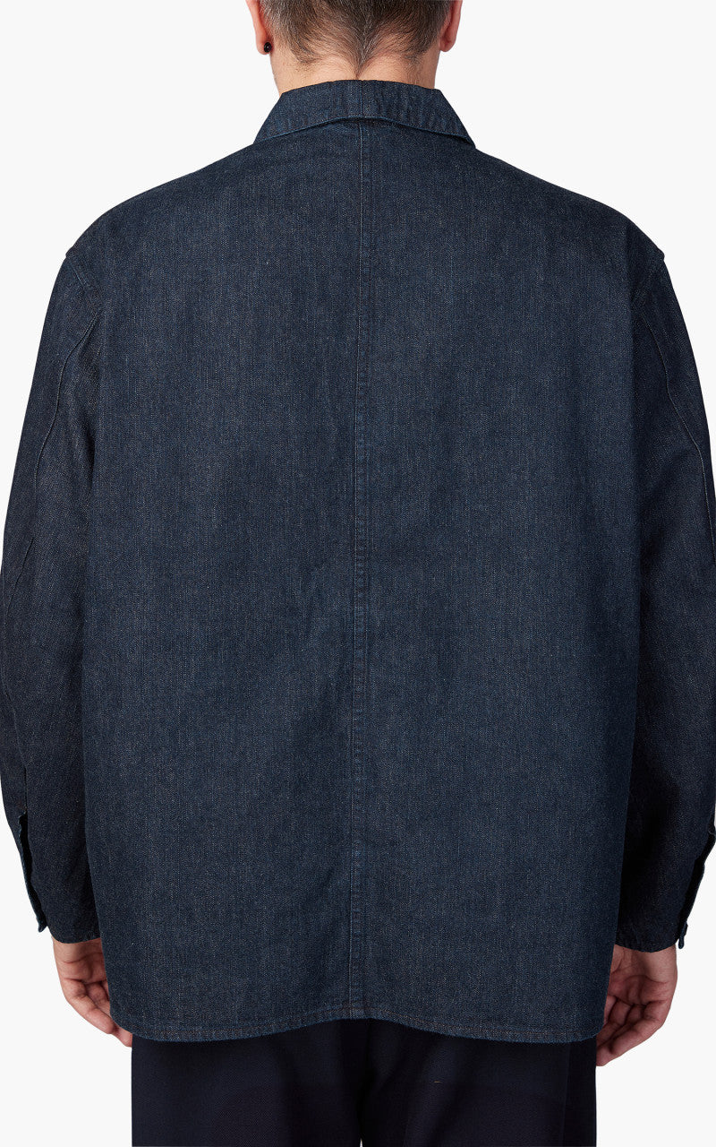 Kaptain Sunshine Coverall Jacket Denim Indigo