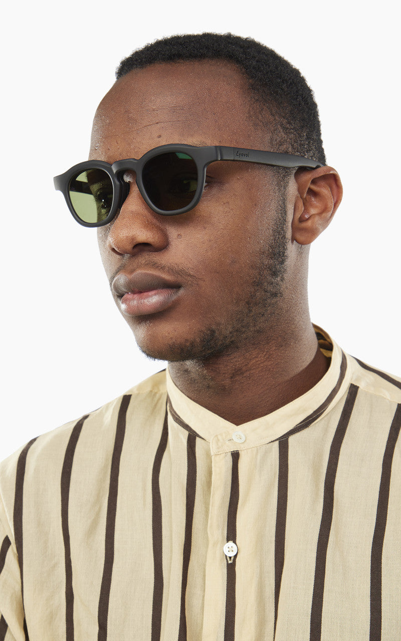 Kaptain Sunshine x Eyevol La Grande Plage Sunglasse Matte Black x