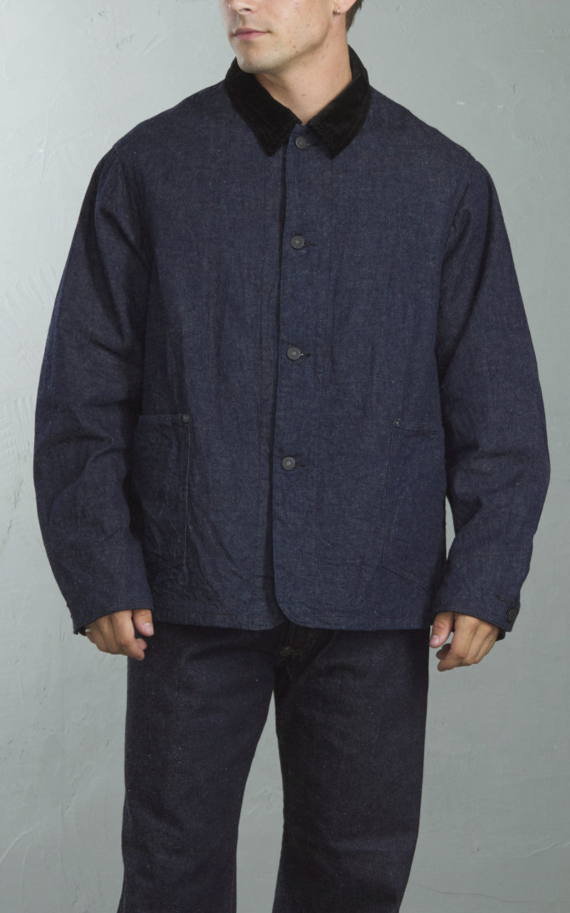 【KAPTAIN SUNSHINE】Forester Jacket 38 Kaptain Sunshine Forester Jacket Cotton/Linen Indigo