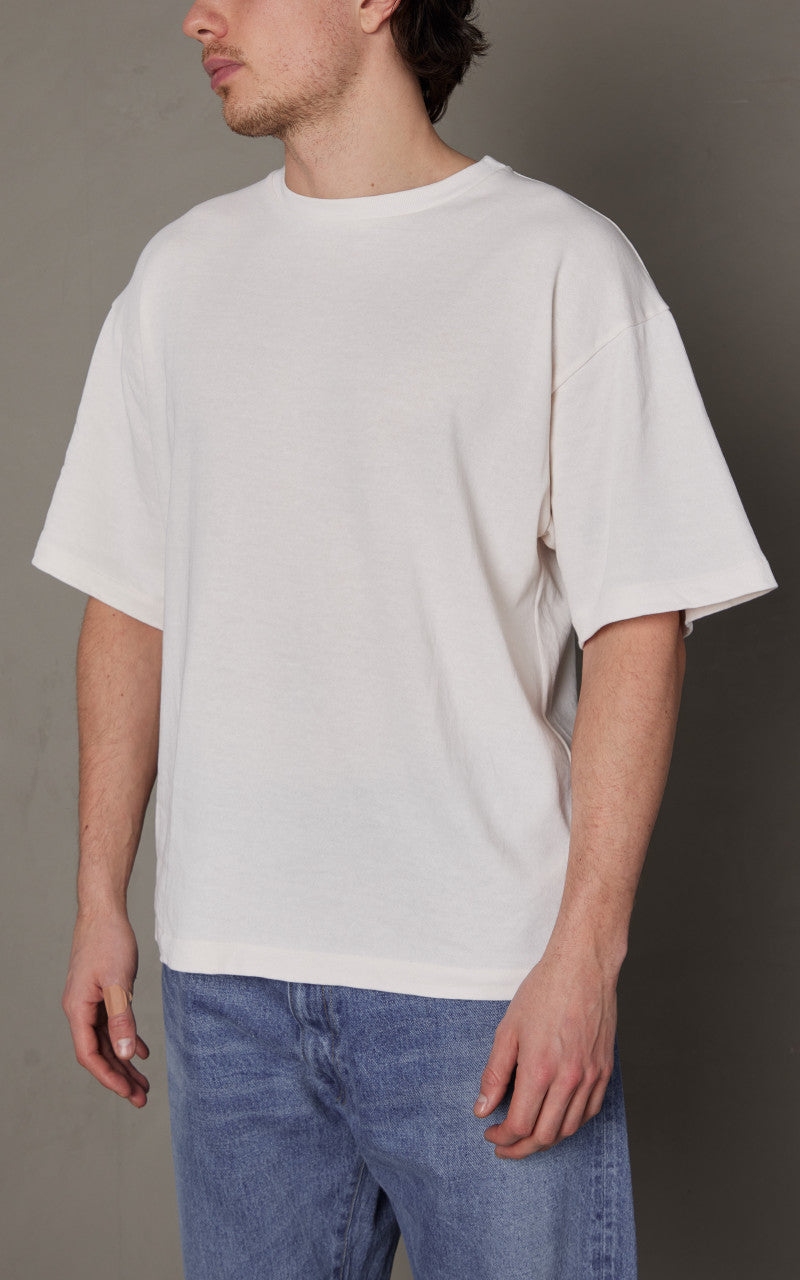 Kaptain Sunshine Suvin Plating S/S Tee Ecru