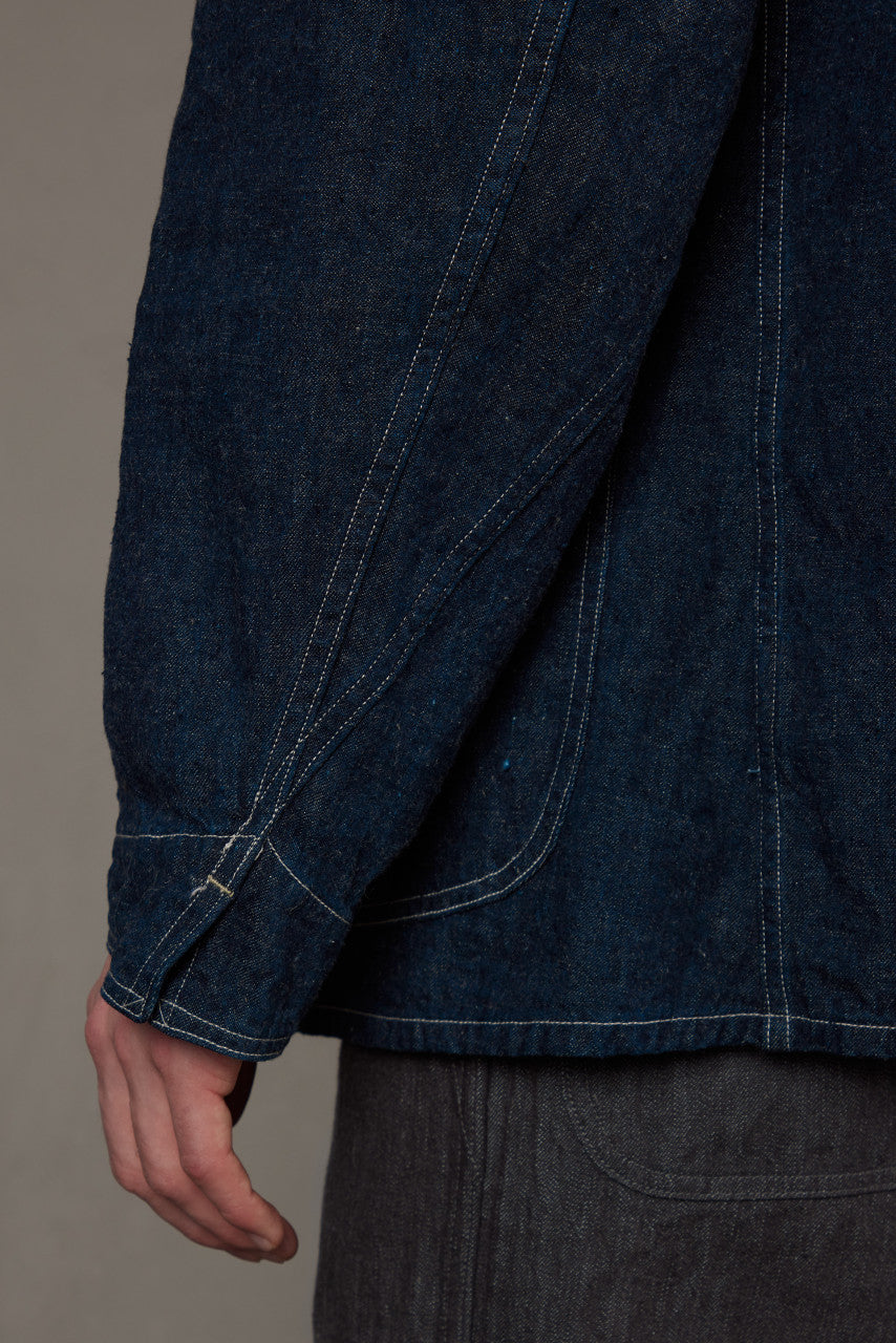 【新品未使用】KAPTAIN SUNSHINE Denim Jacket Kaptain Sunshine Coverall Denim Jacket Selvedge Indigo
