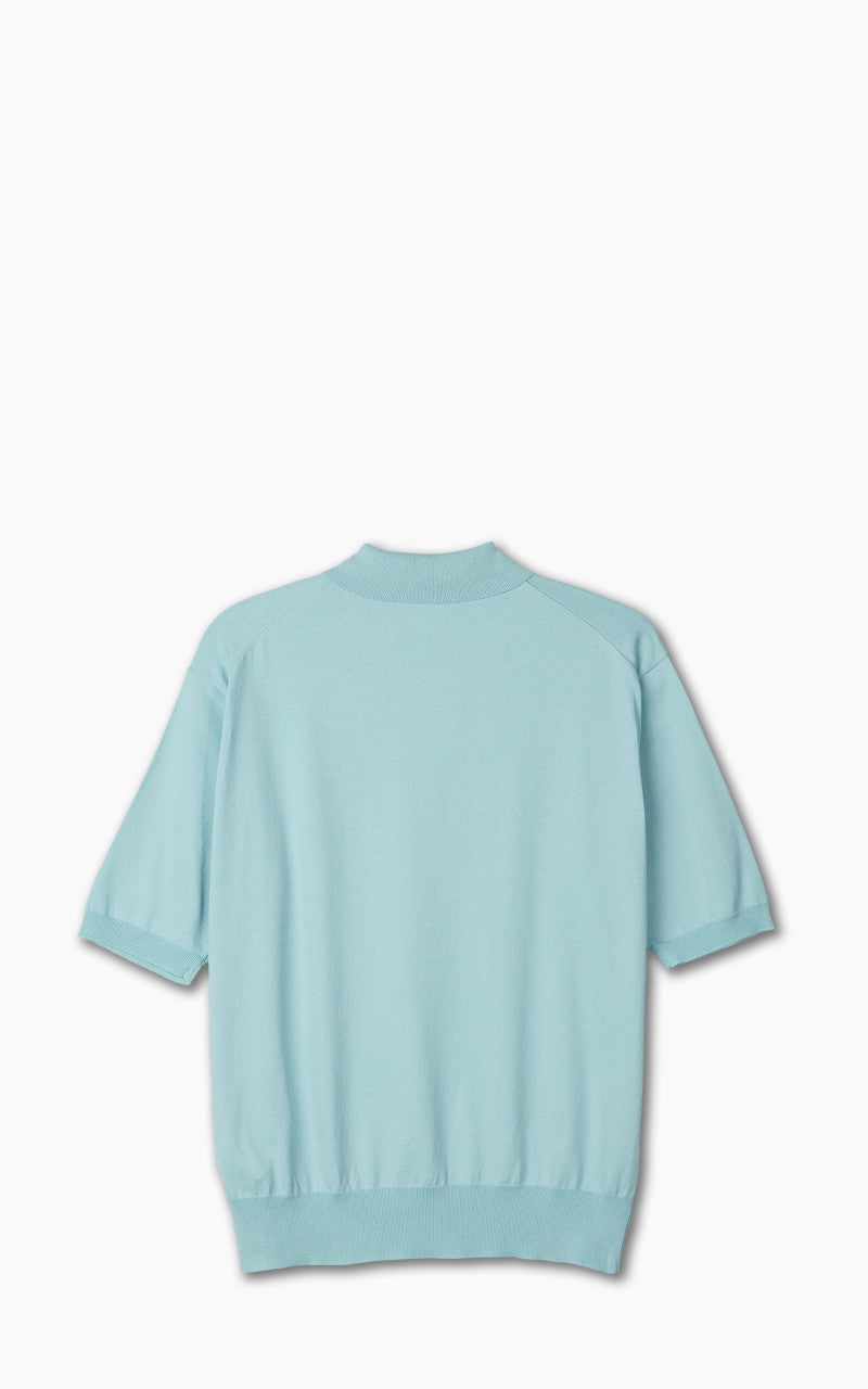 Kaptain Sunshine Cotton Knit Polo Shirt Mint