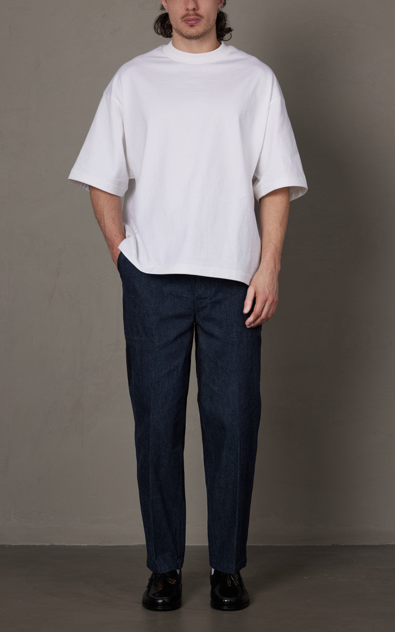 Kaptain Sunshine Baker Denim Pants Indigo