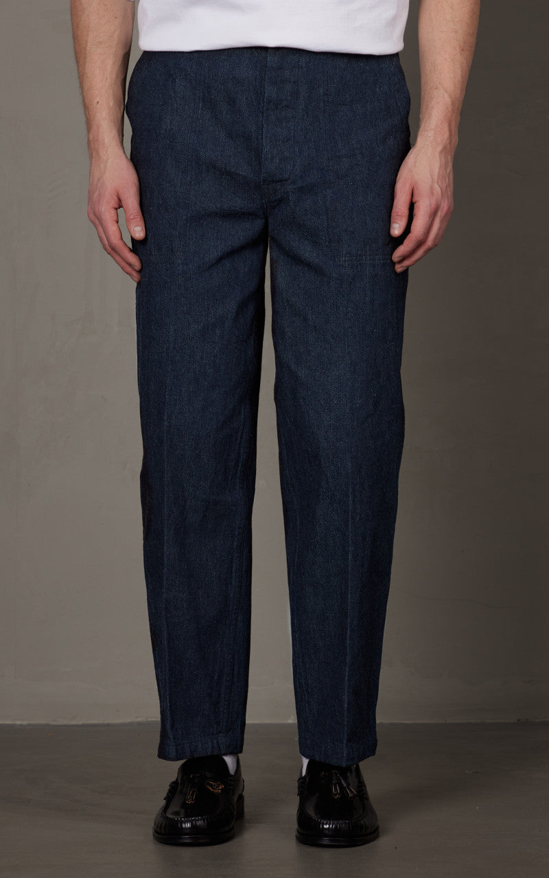 Kaptain Sunshine Baker Denim Pants Indigo
