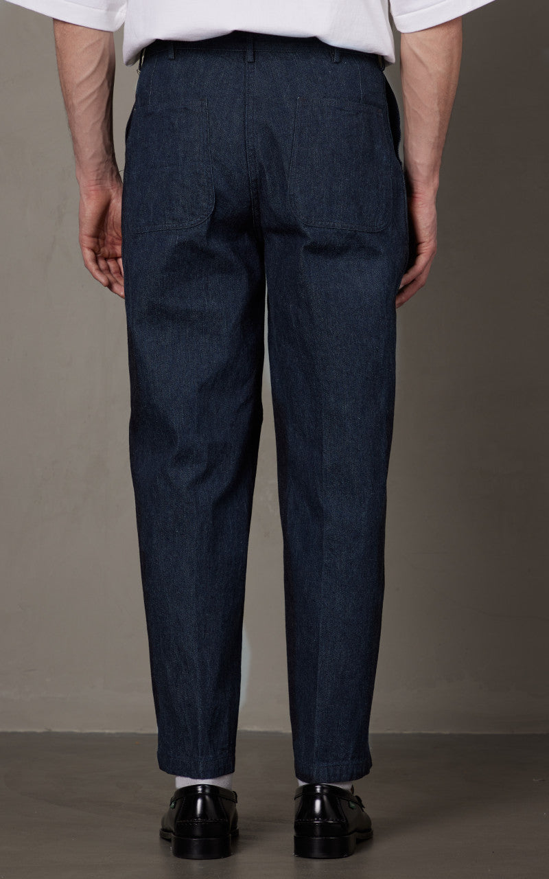 Kaptain Sunshine Baker Denim Pants Indigo