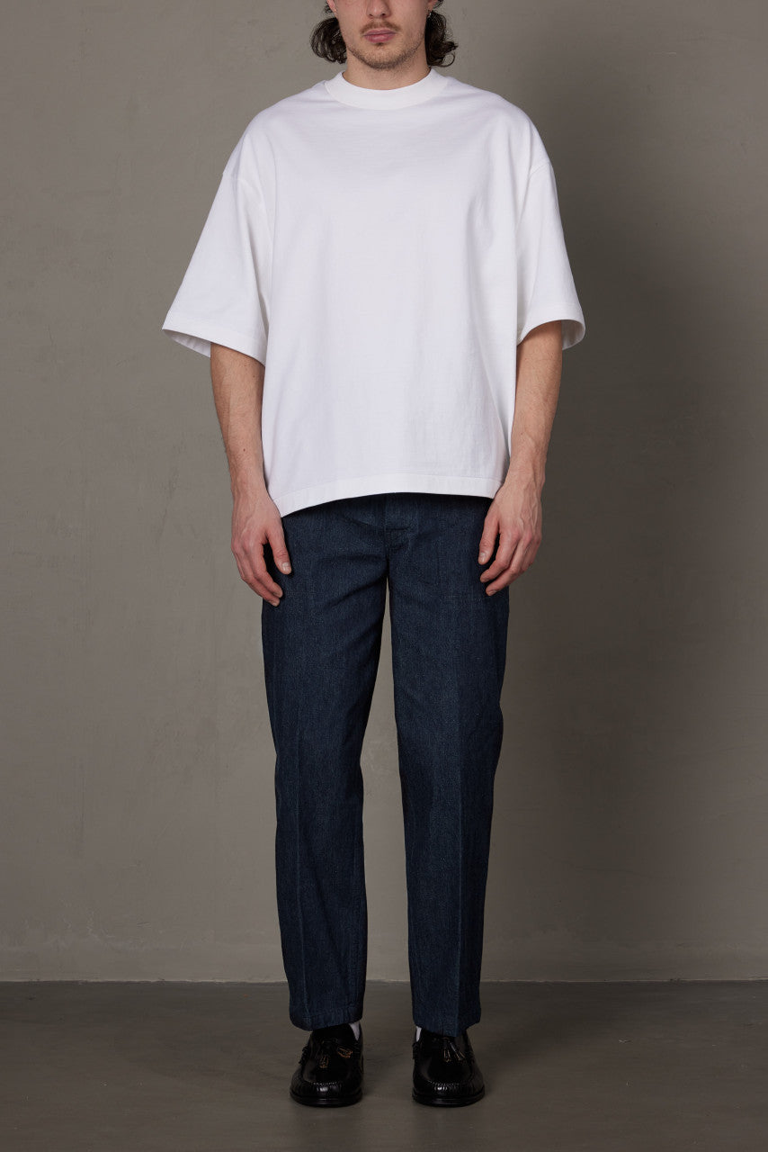 Kaptain Sunshine Suvin Supima Tube Halfsleeve Tee Heavy Off White