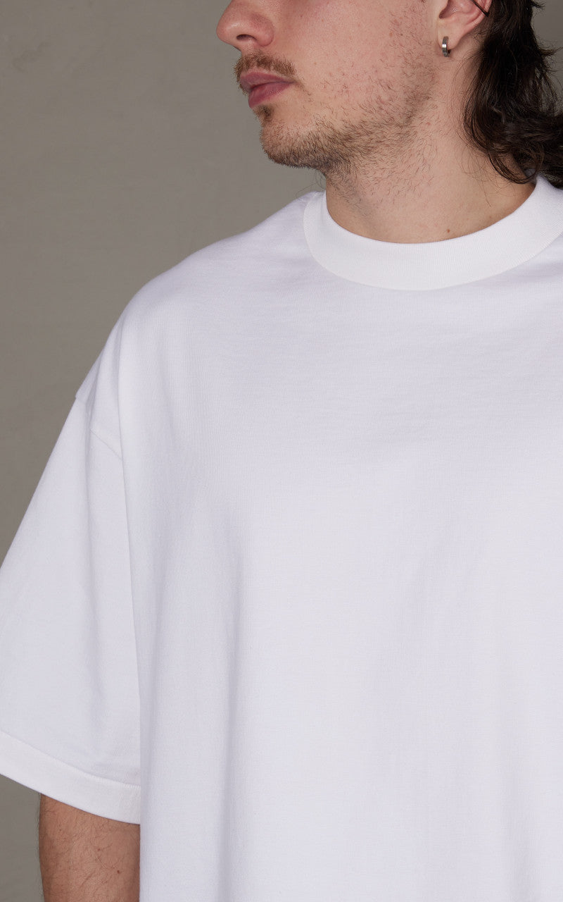 Kaptain Sunshine Suvin Supima Tube Halfsleeve Tee Heavy Off White