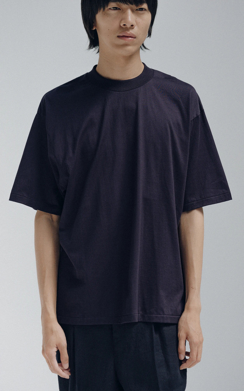 Kaptain Sunshine Suvin Supima Tube Tee Light Navy