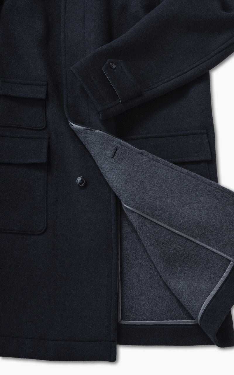 Kaptain Sunshine Traveller Coat Solid Black