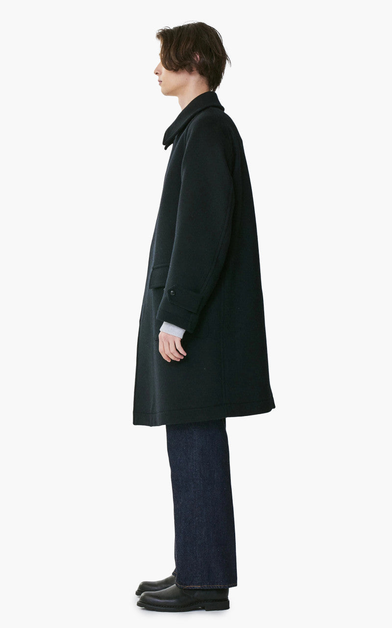 Kaptain Sunshine Traveller Coat Solid Black