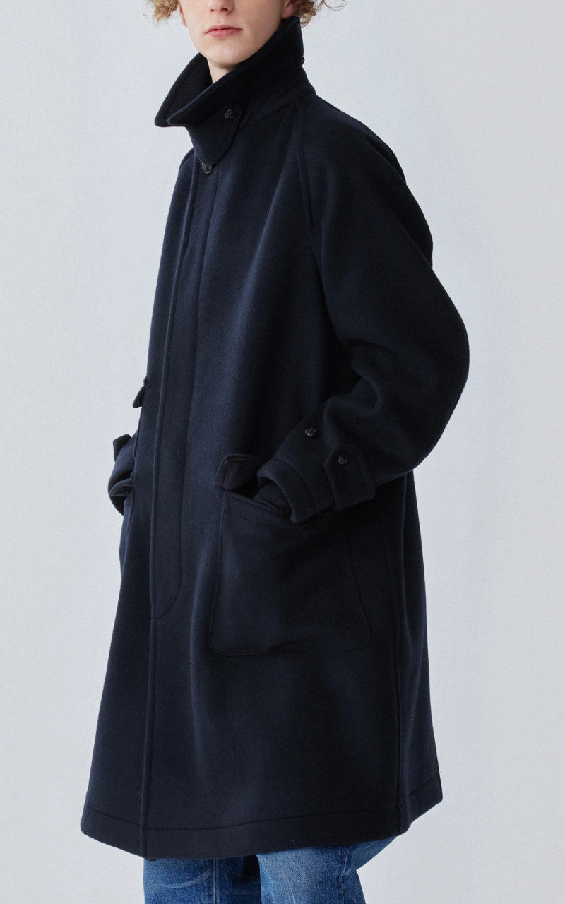 Kaptain Sunshine Traveller Coat Top Navy