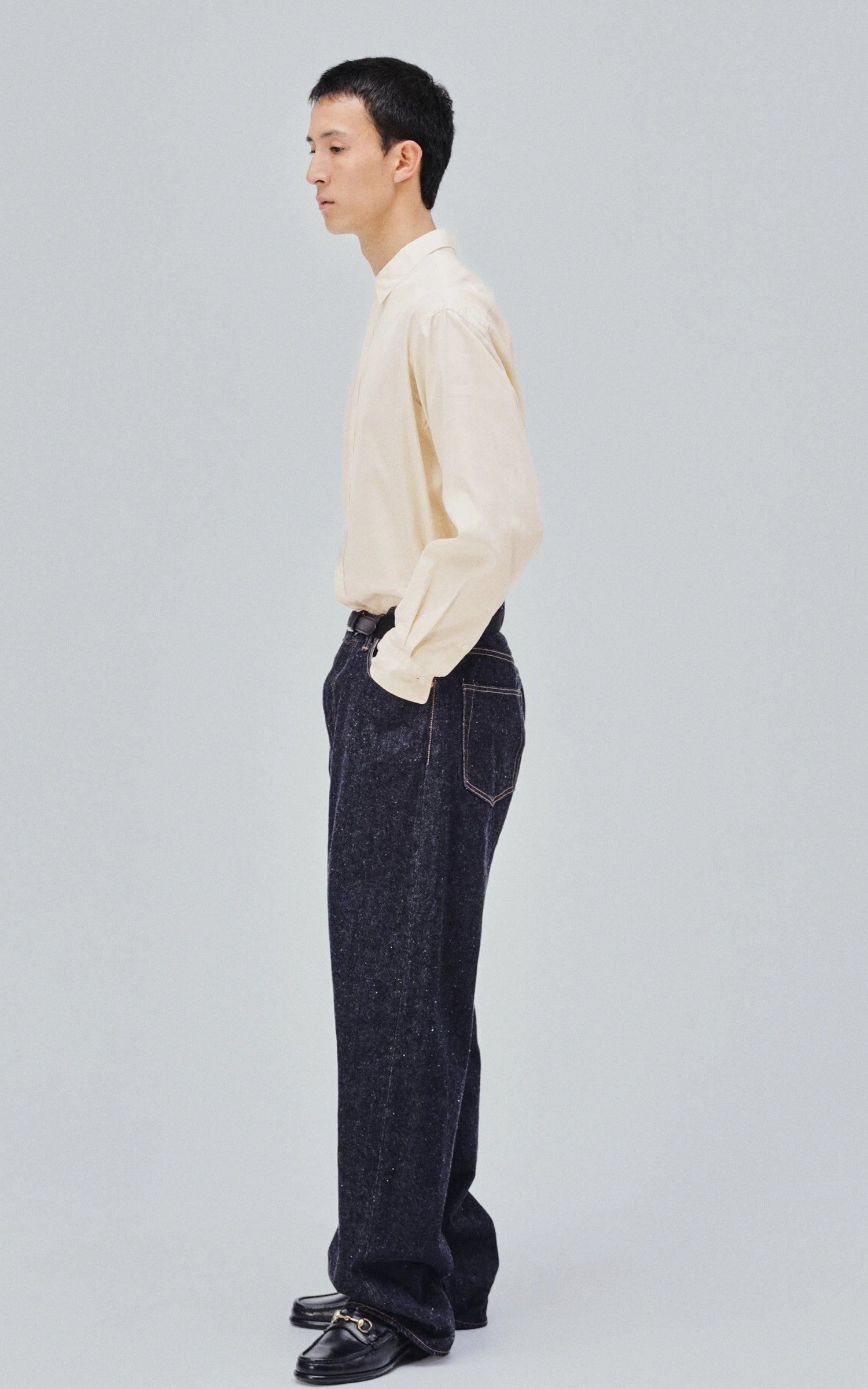 Kaptain Sunshine 5P Straight Denim Pants One Wash Indigo