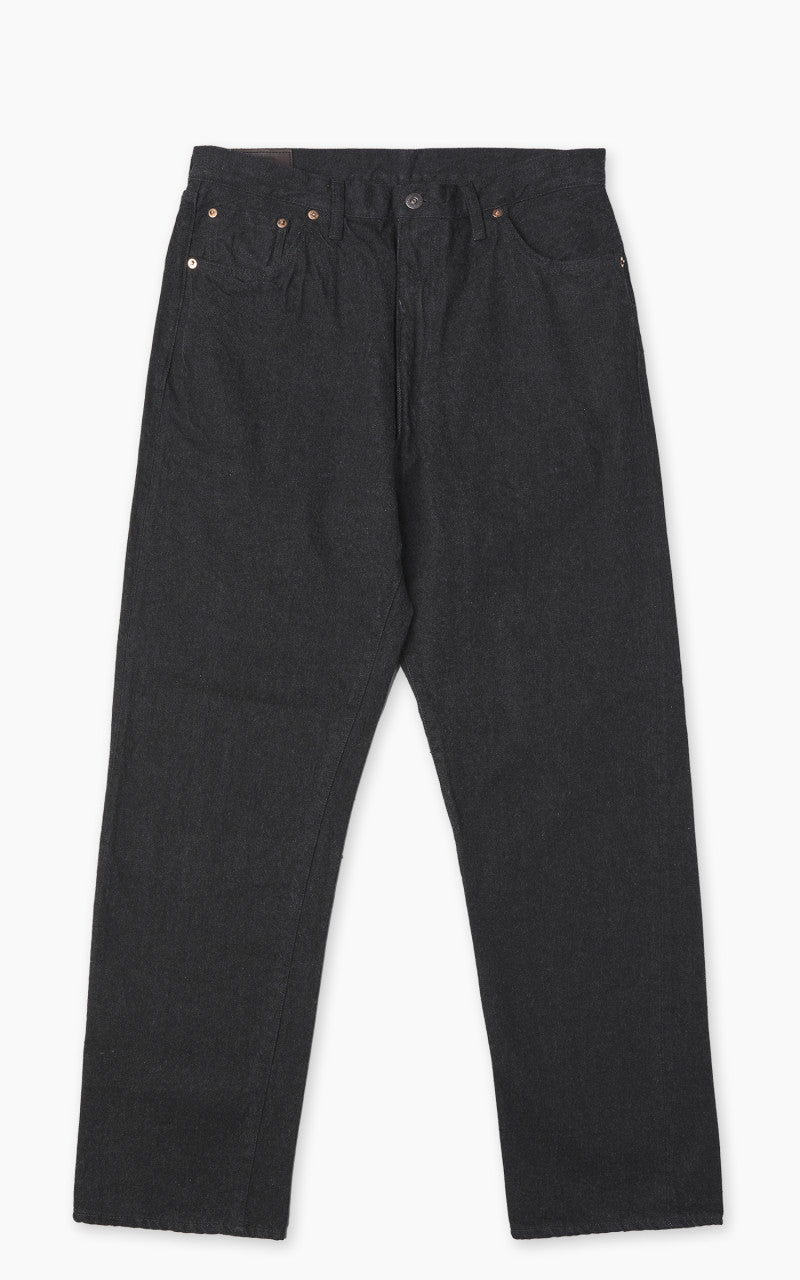 Kaptain Sunshine 5P Zipper Front Denim Pants One Wash Black