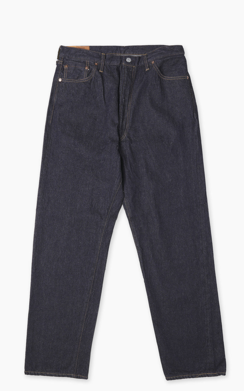 Kaptain Sunshine 5P Zipper Front Denim Pants One Wash Indigo