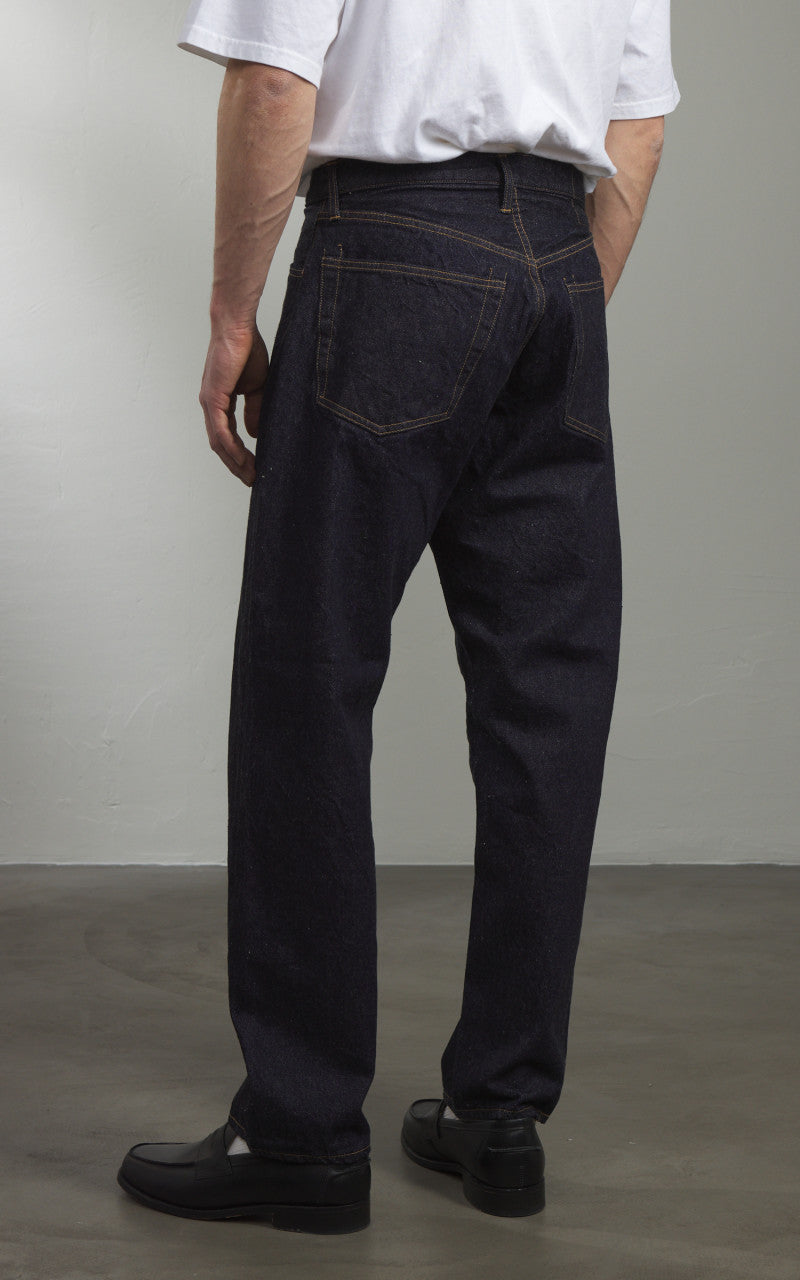 Kaptain Sunshine 5P Zipper Front Denim Pants One Wash Indigo